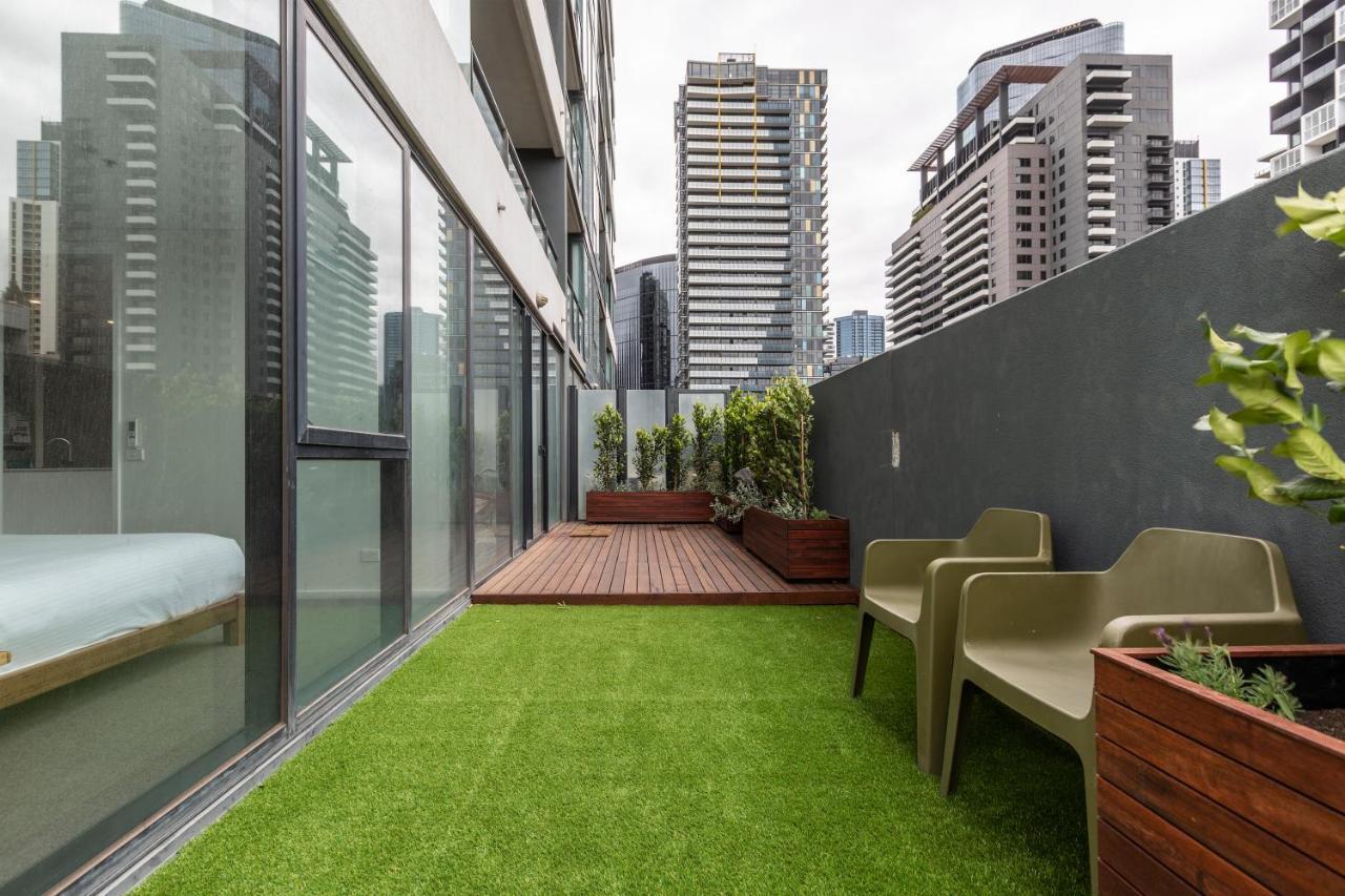 ☆Of Southbank☆Light Filled Apartment☆Huge Private Terrace With City Views☆Parking☆Pool☆Gym☆Wifi Melbourne Eksteriør bilde